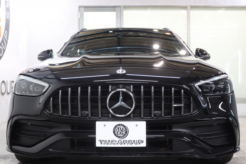 AMG Cクラス C43 4MATIC ｽﾃｰｼｮﾝﾜｺﾞﾝ AMGﾅｲﾄ&ﾚｰﾀﾞｰｾｰﾌﾃｨPKG　BSG搭載 ｷｰﾚｽｺﾞｰ 黒本革 ﾍﾞﾝﾁﾚｰﾀｰ ﾊﾟﾉﾗﾏSR ﾍｯﾄﾞｱｯﾌﾟD MBUXﾅﾋﾞTV&ARﾅﾋﾞ ｽﾏﾎ連携 ﾌﾞﾙﾒｽﾀｰ 360ｶﾒﾗ PTS LEDﾗｲﾄ 自動Rｹﾞｰﾄ AMG専用装備&ﾁｭｰﾆﾝｸﾞﾀﾞｲﾅﾐｯｸS 9AT　2年保証
