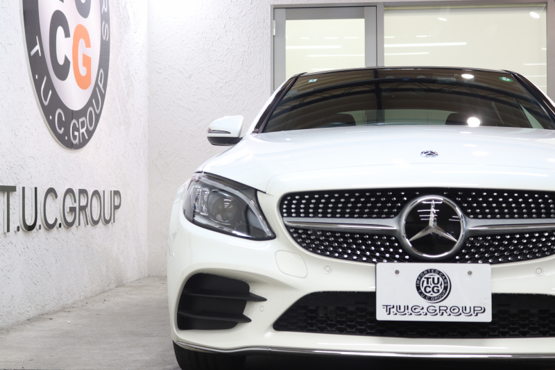 メルセデスベンツ Cクラス C200 AVG AMGﾗｲﾝ ﾚｻﾞｰｴｸｽｸﾙｰｼﾌﾞ&ﾚｰﾀﾞｰｾｰﾌﾃｨPKG　BSG搭載 後期 ｷｰﾚｽｺﾞｰ 黒本革 ﾊﾟﾉﾗﾏSR ﾍｯﾄﾞｱｯﾌﾟD HDDﾅﾋﾞTV ｽﾏﾎ連携 ﾌﾞﾙﾒｽﾀｰ ﾊﾞｯｸｶﾒﾗ PTS LEDﾗｲﾄ ﾊﾝｽﾞﾌﾘｰA AMGｴｱﾛ&18AW ｴｱｻｽ 9AT　2年保証