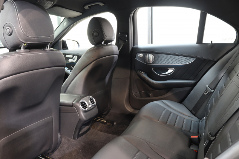 AMG Cクラス C43 4MATIC ｴｸｽｸﾙｰｼﾌﾞ&ﾚｰﾀﾞｰｾｰﾌﾃｨPKG　中期 ｷｰﾚｽｺﾞｰ 黒本革 ﾍｯﾄﾞｱｯﾌﾟD HDDﾅﾋﾞTV BT音楽 ﾌﾞﾙﾒｽﾀｰ ﾊﾞｯｸｶﾒﾗ PTS LEDﾗｲﾄ ﾊﾝｽﾞﾌﾘｰA AMG専用装備&ﾁｭｰﾆﾝｸﾞ 9AT　2年保証