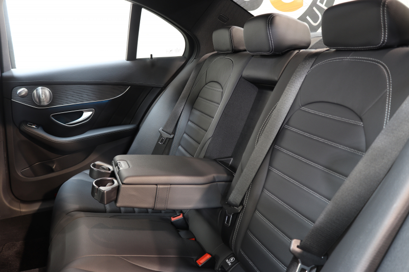 AMG Cクラス C43 4MATIC ｴｸｽｸﾙｰｼﾌﾞ&ﾚｰﾀﾞｰｾｰﾌﾃｨPKG　中期 ｷｰﾚｽｺﾞｰ 黒本革 ﾍｯﾄﾞｱｯﾌﾟD HDDﾅﾋﾞTV BT音楽 ﾌﾞﾙﾒｽﾀｰ ﾊﾞｯｸｶﾒﾗ PTS LEDﾗｲﾄ ﾊﾝｽﾞﾌﾘｰA AMG専用装備&ﾁｭｰﾆﾝｸﾞ 9AT　2年保証