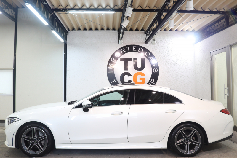 メルセデスベンツ CLS CLS220d ｽﾎﾟｰﾂ ｴｸｽｸﾙｰｼﾌﾞ&ﾚｰﾀﾞｰｾｰﾌﾃｨPKG　ｷｰﾚｽｺﾞｰ 黒本革 ﾍﾞﾝﾁﾚｰﾀｰ ｻﾝﾙｰﾌ ﾍｯﾄﾞｱｯﾌﾟD HDDﾅﾋﾞTV ｽﾏﾎ連携 ﾌﾞﾙﾒｽﾀｰ 360ｶﾒﾗ PTS LEDﾗｲﾄ ﾊﾝｽﾞﾌﾘｰA AMGｴｱﾛ&19AW ﾀﾞｲﾅﾐｯｸS ｴｱｻｽ 9AT　2年保証