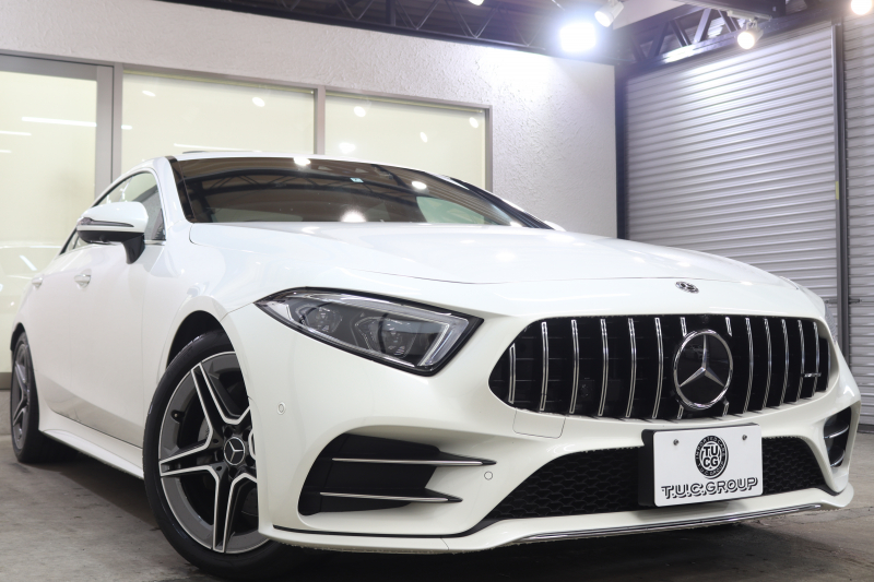 メルセデスベンツ CLS CLS220d ｽﾎﾟｰﾂ ｴｸｽｸﾙｰｼﾌﾞ&ﾚｰﾀﾞｰｾｰﾌﾃｨPKG　ｷｰﾚｽｺﾞｰ 黒本革 ﾍﾞﾝﾁﾚｰﾀｰ ｻﾝﾙｰﾌ ﾍｯﾄﾞｱｯﾌﾟD HDDﾅﾋﾞTV ｽﾏﾎ連携 ﾌﾞﾙﾒｽﾀｰ 360ｶﾒﾗ PTS LEDﾗｲﾄ ﾊﾝｽﾞﾌﾘｰA AMGｴｱﾛ&19AW ﾀﾞｲﾅﾐｯｸS ｴｱｻｽ 9AT　2年保証