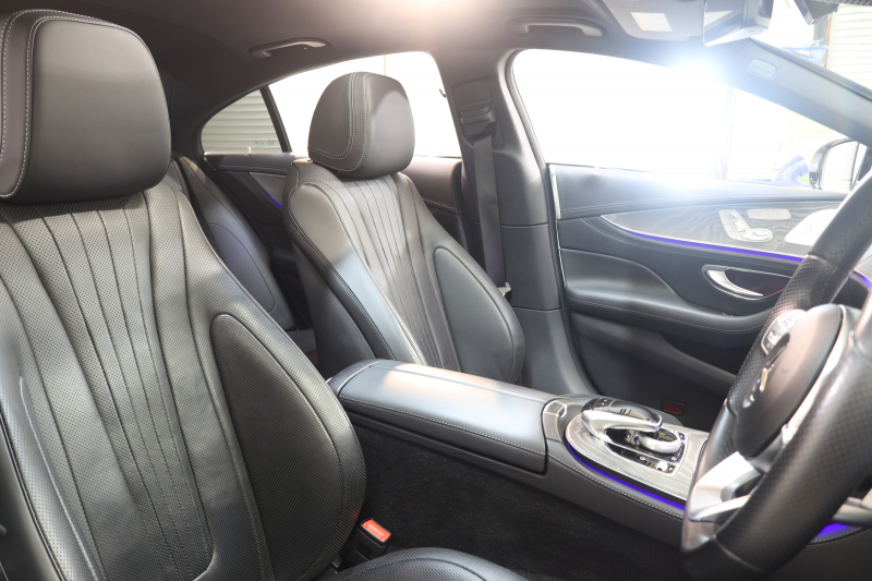 メルセデスベンツ CLS CLS220d ｽﾎﾟｰﾂ ｴｸｽｸﾙｰｼﾌﾞ&ﾚｰﾀﾞｰｾｰﾌﾃｨPKG　ｷｰﾚｽｺﾞｰ 黒本革 ﾍﾞﾝﾁﾚｰﾀｰ ｻﾝﾙｰﾌ ﾍｯﾄﾞｱｯﾌﾟD HDDﾅﾋﾞTV ｽﾏﾎ連携 ﾌﾞﾙﾒｽﾀｰ 360ｶﾒﾗ PTS LEDﾗｲﾄ ﾊﾝｽﾞﾌﾘｰA AMGｴｱﾛ&19AW ﾀﾞｲﾅﾐｯｸS ｴｱｻｽ 9AT　2年保証