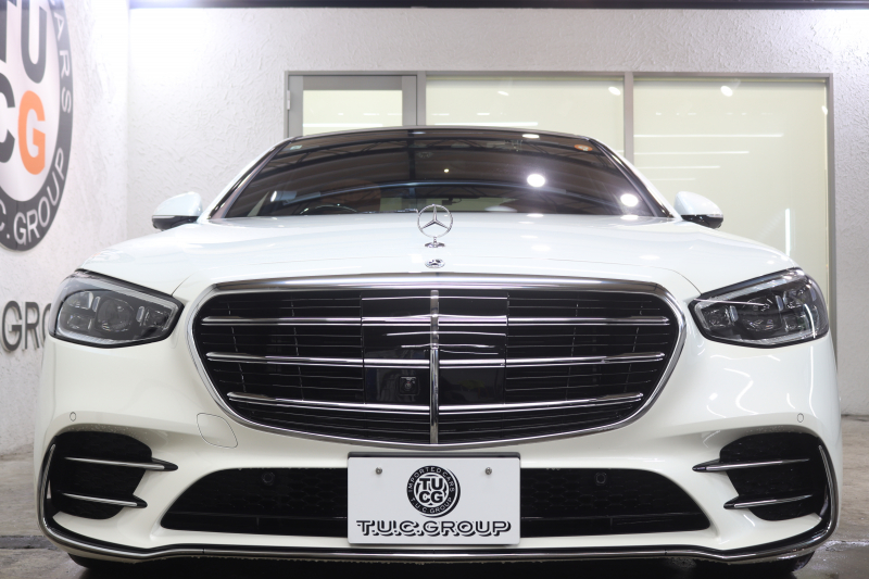 メルセデスベンツ Sクラス S500 4MATIC AMGﾗｲﾝ ﾚｻﾞｰｴｸｽｸﾙｰｼﾌﾞ&ﾚｰﾀﾞｰｾｰﾌﾃｨPKG　ISG搭載 ｷｰﾚｽｺﾞｰ 茶/黒本革 ﾍﾞﾝﾁﾚｰﾀｰ ﾊﾟﾉﾗﾏSR ﾍｯﾄﾞｱｯﾌﾟD MBUXﾅﾋﾞTV ｽﾏﾎ連携 ﾌﾞﾙﾒｽﾀｰ 360ｶﾒﾗ PTS LEDﾗｲﾄ ﾊﾝｽﾞﾌﾘｰA AMGｴｱﾛ&20AW ﾜｲﾔﾚｽ充電 9AT　2年保証