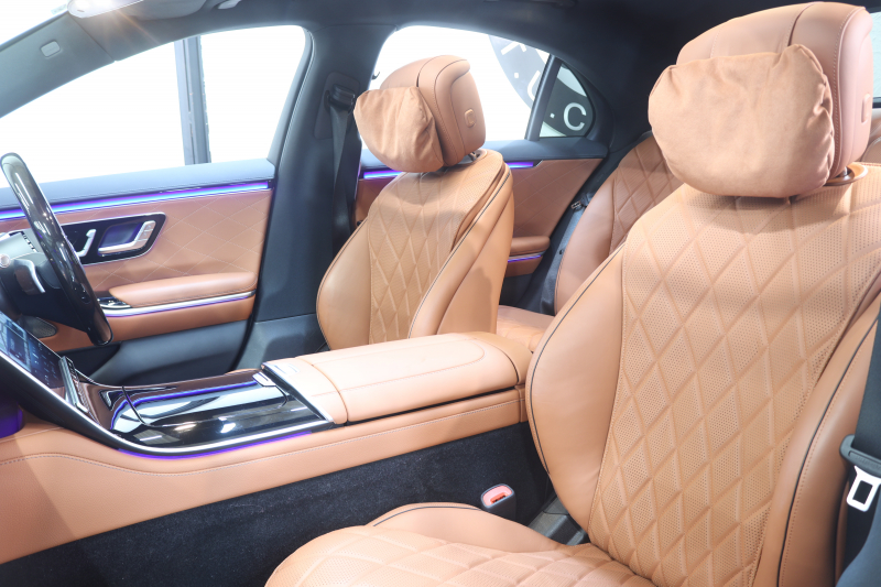 メルセデスベンツ Sクラス S500 4MATIC AMGﾗｲﾝ ﾚｻﾞｰｴｸｽｸﾙｰｼﾌﾞ&ﾚｰﾀﾞｰｾｰﾌﾃｨPKG　ISG搭載 ｷｰﾚｽｺﾞｰ 茶/黒本革 ﾍﾞﾝﾁﾚｰﾀｰ ﾊﾟﾉﾗﾏSR ﾍｯﾄﾞｱｯﾌﾟD MBUXﾅﾋﾞTV ｽﾏﾎ連携 ﾌﾞﾙﾒｽﾀｰ 360ｶﾒﾗ PTS LEDﾗｲﾄ ﾊﾝｽﾞﾌﾘｰA AMGｴｱﾛ&20AW ﾜｲﾔﾚｽ充電 9AT　2年保証