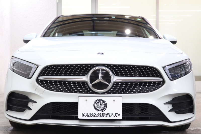 メルセデスベンツ Aクラス A250 4MATIC ｾﾀﾞﾝ AMGﾗｲﾝ ﾚｻﾞｰｴｸｽｸﾙｰｼﾌﾞ&ｱﾄﾞﾊﾞﾝｽﾄﾞ&ﾅﾋﾞｹﾞｰｼｮﾝ&ﾚｰﾀﾞｰｾｰﾌﾃｨPKG　ｷｰﾚｽｺﾞｰ 灰/黒本革 ﾊﾟﾉﾗﾏSR ﾍｯﾄﾞｱｯﾌﾟD MBUXﾅﾋﾞTV BT音楽 ｱﾄﾞﾊﾞﾝｽﾄﾞｻｳﾝﾄﾞ 360ｶﾒﾗ PTS LEDﾗｲﾄ AMGｴｱﾛ&18AW ﾜｲﾔﾚｽ充電　2年保証