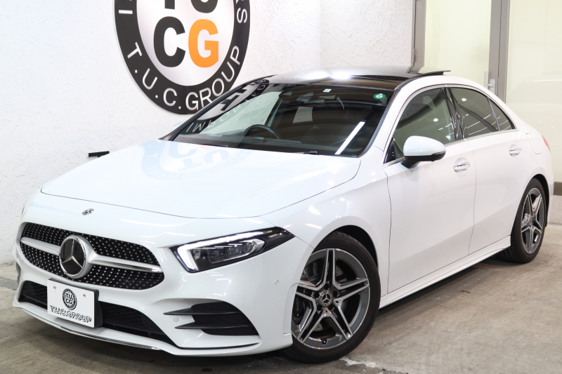 メルセデスベンツ Aクラス A250 4MATIC ｾﾀﾞﾝ AMGﾗｲﾝ ﾚｻﾞｰｴｸｽｸﾙｰｼﾌﾞ&ｱﾄﾞﾊﾞﾝｽﾄﾞ&ﾅﾋﾞｹﾞｰｼｮﾝ&ﾚｰﾀﾞｰｾｰﾌﾃｨPKG　ｷｰﾚｽｺﾞｰ 灰/黒本革 ﾊﾟﾉﾗﾏSR ﾍｯﾄﾞｱｯﾌﾟD MBUXﾅﾋﾞTV BT音楽 ｱﾄﾞﾊﾞﾝｽﾄﾞｻｳﾝﾄﾞ 360ｶﾒﾗ PTS LEDﾗｲﾄ AMGｴｱﾛ&18AW ﾜｲﾔﾚｽ充電　2年保証