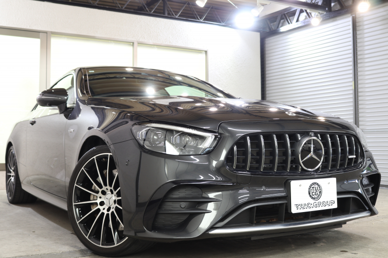 AMG Eクラス E53 4MATIC+ ｸｰﾍﾟ ｴｸｽｸﾙｰｼﾌﾞ&ﾚｰﾀﾞｰｾｰﾌﾃｨPKG　ISG搭載 後期 1ｵｰﾅｰ ｷｰﾚｽｺﾞｰ 赤/黒本革 ﾍﾞﾝﾁﾚｰﾀｰ ﾊﾟﾉﾗﾏSR HUD MBUXﾅﾋﾞTV ｽﾏﾎ連携 ﾌﾞﾙﾒｽﾀｰ 360ｶﾒﾗ PTS LEDﾗｲﾄ ﾊﾝｽﾞﾌﾘｰA AMG専用装備&ﾁｭｰﾆﾝｸﾞ 9AT 希少色ｸﾞﾗﾌｧｲﾄｸﾞﾚｰ  2年保証