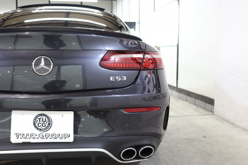 AMG Eクラス E53 4MATIC+ ｸｰﾍﾟ ｴｸｽｸﾙｰｼﾌﾞ&ﾚｰﾀﾞｰｾｰﾌﾃｨPKG　ISG搭載 後期 1ｵｰﾅｰ ｷｰﾚｽｺﾞｰ 赤/黒本革 ﾍﾞﾝﾁﾚｰﾀｰ ﾊﾟﾉﾗﾏSR HUD MBUXﾅﾋﾞTV ｽﾏﾎ連携 ﾌﾞﾙﾒｽﾀｰ 360ｶﾒﾗ PTS LEDﾗｲﾄ ﾊﾝｽﾞﾌﾘｰA AMG専用装備&ﾁｭｰﾆﾝｸﾞ 9AT 希少色ｸﾞﾗﾌｧｲﾄｸﾞﾚｰ  2年保証
