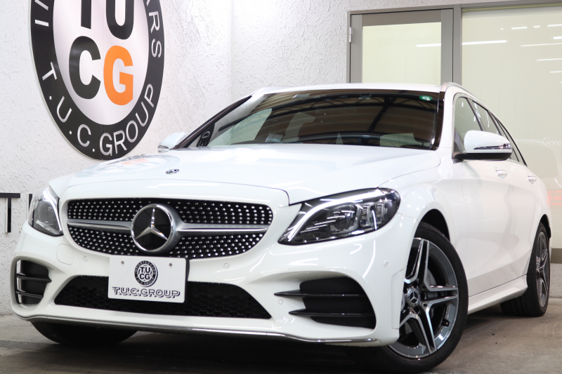 メルセデスベンツ Cクラス C200ｽﾃｰｼｮﾝﾜｺﾞﾝ AVG AMGﾗｲﾝ ﾚｻﾞｰｴｸｽｸﾙｰｼﾌﾞ&ﾚｰﾀﾞｰｾｰﾌﾃｨPKG　BSG搭載 後期 ｷｰﾚｽｺﾞｰ 赤本革 ﾍｯﾄﾞｱｯﾌﾟD HDDﾅﾋﾞTV ｽﾏﾎ連携 ﾌﾞﾙﾒｽﾀｰ ﾊﾞｯｸｶﾒﾗ PTS LEDﾗｲﾄ ﾊﾝｽﾞﾌﾘｰA AMGｴｱﾛ&18AW ｴｱｻｽ 9AT　2年保証