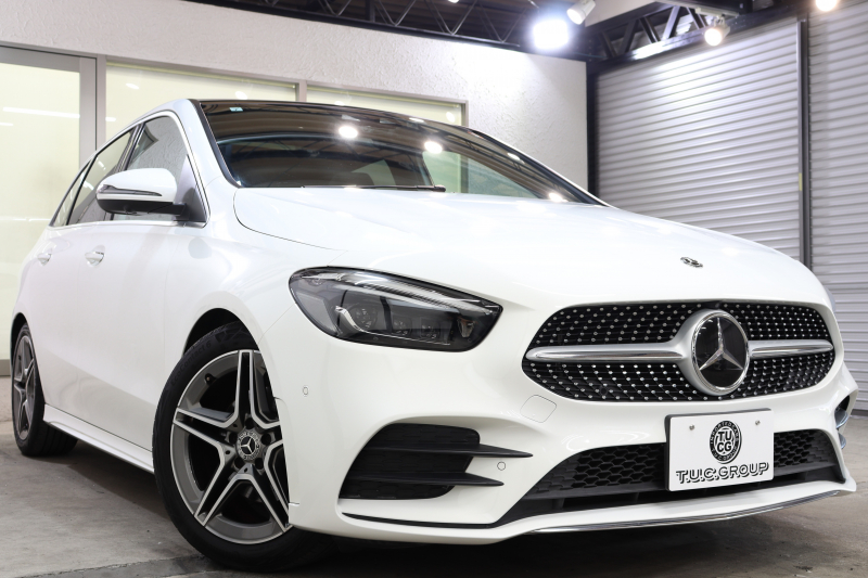 メルセデスベンツ Bクラス B180 AMGﾗｲﾝ AMGﾚｻﾞｰｴｸｽｸﾙｰｼﾌﾞ&ｱﾄﾞﾊﾞﾝｽﾄﾞ&ﾅﾋﾞｹﾞｰｼｮﾝ&ﾚｰﾀﾞｰｾｰﾌﾃｨPKG　ｷｰﾚｽｺﾞｰ 灰/黒本革 ﾊﾟﾉﾗﾏSR ﾍｯﾄﾞｱｯﾌﾟD MBUXﾅﾋﾞTV BT音楽 ｱﾄﾞﾊﾞﾝｽﾄﾞｻｳﾝﾄﾞ 360ｶﾒﾗ PTS LEDﾗｲﾄ ﾊﾝｽﾞﾌﾘｰA AMGｴｱﾛ&18AW　2年保証