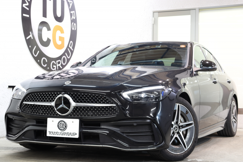 メルセデスベンツ Cクラス C200 4MATIC AVG AMGﾗｲﾝ ﾚｻﾞｰｴｸｽｸﾙｰｼﾌﾞ&ﾍﾞｰｼｯｸ&ﾚｰﾀﾞｰｾｰﾌﾃｨPKG　ISG搭載 ｷｰﾚｽｺﾞｰ 黒本革 ﾊﾟﾉﾗﾏSR ﾍｯﾄﾞｱｯﾌﾟD MBUXﾅﾋﾞTV&ARﾅﾋﾞ BT音楽 360ｶﾒﾗ PTS LEDﾗｲﾄ 自動ﾄﾗﾝｸ AMGｴｱﾛ&18AW ﾘｱｱｸｽﾙｽﾃｱﾘﾝｸﾞ 9AT　2年保証