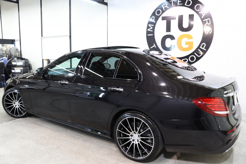 AMG Eクラス E43 4MATIC ｴｸｽｸﾙｰｼﾌﾞ&ﾚｰﾀﾞｰｾｰﾌﾃｨPKG　ｷｰﾚｽｺﾞｰ 黒本革 ﾍﾞﾝﾁﾚｰﾀｰ ﾊﾟﾉﾗﾏSR ﾍｯﾄﾞｱｯﾌﾟD HDDﾅﾋﾞTV ｽﾏﾎ連携 ﾌﾞﾙﾒｽﾀｰ 360ｶﾒﾗ PTS LEDﾗｲﾄ ﾊﾝｽﾞﾌﾘｰA AMG専用装備&ﾁｭｰﾆﾝｸﾞ ﾊﾟﾅﾒﾘｶｰﾅｸﾞﾘﾙ 9AT　2年保証