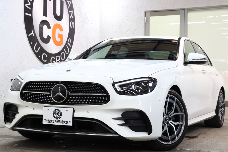 メルセデスベンツ Eクラス E220d ｽﾎﾟｰﾂ AMGﾗｲﾝｲﾝﾃﾘｱ&ｴｸｽｸﾙｰｼﾌﾞ&ﾚｰﾀﾞｰｾｰﾌﾃｨPKG　後期 1ｵｰﾅｰ MEｺﾈｸﾄ ｷｰﾚｽｺﾞｰ 黒本革 ﾍｯﾄﾞｱｯﾌﾟD MBUXﾅﾋﾞTV&ARﾅﾋﾞ ｽﾏﾎ連携 ﾌﾞﾙﾒｽﾀｰ 360ｶﾒﾗ PTS LEDﾗｲﾄ 自動ﾄﾗﾝｸ AMGｴｱﾛ&19AW ﾜｲﾔﾚｽ充電 9AT　2年保証