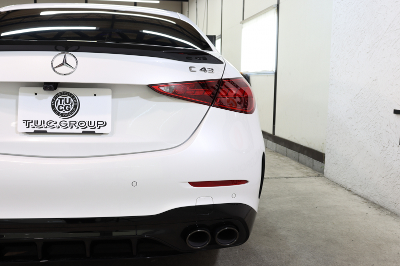 AMG Cクラス C43 4MATIC AMGﾅｲﾄ&ﾚｰﾀﾞｰｾｰﾌﾃｨPKG　BSG搭載 1ｵｰﾅｰ 黒本革 ﾍﾞﾝﾁﾚｰﾀｰ ﾊﾟﾉﾗﾏSR ﾍｯﾄﾞｱｯﾌﾟD MBUXﾅﾋﾞTV&ARﾅﾋﾞ ｽﾏﾎ連携 ﾌﾞﾙﾒｽﾀｰ 360ｶﾒﾗ PTS LEDﾗｲﾄ 自動ﾄﾗﾝｸ AMG専用装備&ﾁｭｰﾆﾝｸﾞ ﾘｱｱｸｽﾙｽﾃｱ 9AT　2年保証