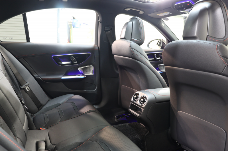 AMG Cクラス C43 4MATIC AMGﾅｲﾄ&ﾚｰﾀﾞｰｾｰﾌﾃｨPKG　BSG搭載 1ｵｰﾅｰ 黒本革 ﾍﾞﾝﾁﾚｰﾀｰ ﾊﾟﾉﾗﾏSR ﾍｯﾄﾞｱｯﾌﾟD MBUXﾅﾋﾞTV&ARﾅﾋﾞ ｽﾏﾎ連携 ﾌﾞﾙﾒｽﾀｰ 360ｶﾒﾗ PTS LEDﾗｲﾄ 自動ﾄﾗﾝｸ AMG専用装備&ﾁｭｰﾆﾝｸﾞ ﾘｱｱｸｽﾙｽﾃｱ 9AT　2年保証