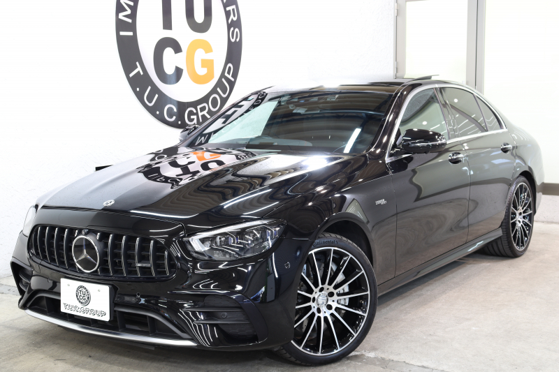 AMG Eクラス E53 4MATIC+ ｴｸｽｸﾙｰｼﾌﾞ&ﾚｰﾀﾞｰｾｰﾌﾃｨPKG　ISG搭載 後期 ｷｰﾚｽｺﾞｰ 黒本革 ﾍﾞﾝﾁﾚｰﾀｰ ﾊﾟﾉﾗﾏSR ﾍｯﾄﾞｱｯﾌﾟD MBUXﾅﾋﾞTV ｽﾏﾎ連携 ﾌﾞﾙﾒｽﾀｰ 360ｶﾒﾗ PTS LEDﾗｲﾄ 自動ﾄﾗﾝｸ AMG専用装備&ﾁｭｰﾆﾝｸﾞ 9AT　2年保証