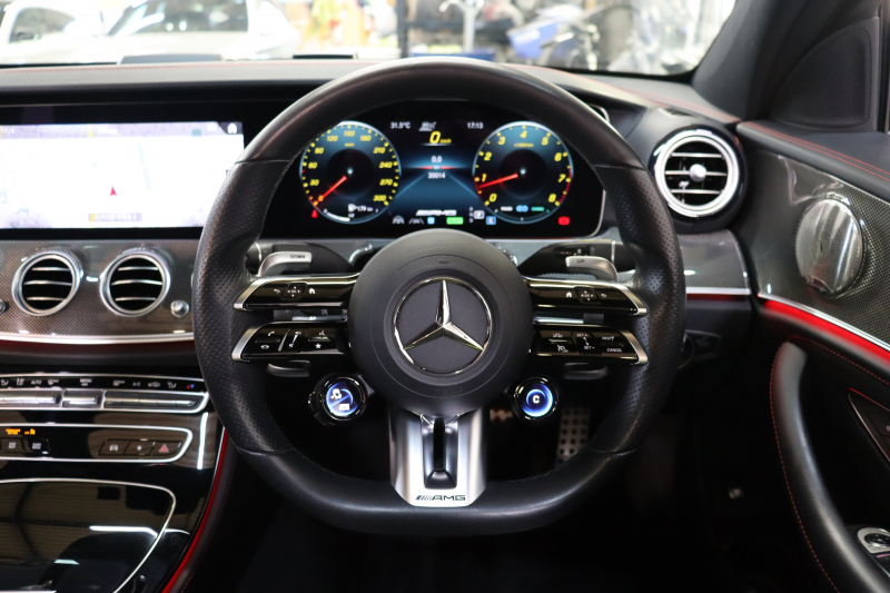 AMG Eクラス E53 4MATIC+ ｴｸｽｸﾙｰｼﾌﾞ&ﾚｰﾀﾞｰｾｰﾌﾃｨPKG　ISG搭載 後期 ｷｰﾚｽｺﾞｰ 黒本革 ﾍﾞﾝﾁﾚｰﾀｰ ﾊﾟﾉﾗﾏSR ﾍｯﾄﾞｱｯﾌﾟD MBUXﾅﾋﾞTV ｽﾏﾎ連携 ﾌﾞﾙﾒｽﾀｰ 360ｶﾒﾗ PTS LEDﾗｲﾄ 自動ﾄﾗﾝｸ AMG専用装備&ﾁｭｰﾆﾝｸﾞ 9AT　2年保証