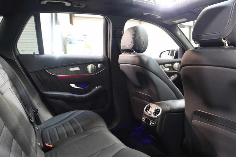 AMG GLC GLC43 4MATIC ﾚｻﾞｰｴｸｽｸﾙｰｼﾌﾞ&ﾚｰﾀﾞｰｾｰﾌﾃｨPKG　後期 ｷｰﾚｽｺﾞｰ 黒本革 ﾍﾞﾝﾁﾚｰﾀｰ ﾊﾟﾉﾗﾏSR ﾍｯﾄﾞｱｯﾌﾟD MBUXﾅﾋﾞTV BT音楽 ﾌﾞﾙﾒｽﾀｰ 360ｶﾒﾗ PTS LEDﾗｲﾄ ﾊﾝｽﾞﾌﾘｰA AMG専用装備&ﾁｭｰﾆﾝｸﾞ ｴｱｻｽ 9AT　2年保証