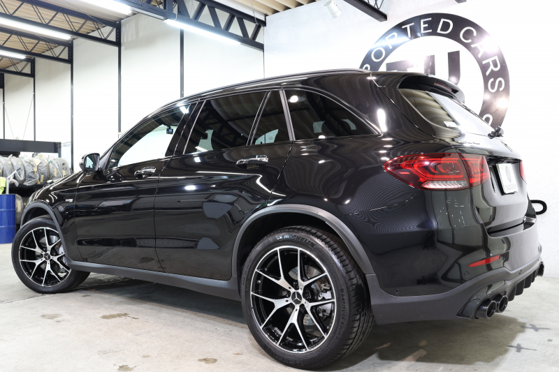 AMG GLC GLC43 4MATIC ﾚｻﾞｰｴｸｽｸﾙｰｼﾌﾞ&ﾚｰﾀﾞｰｾｰﾌﾃｨPKG　後期 ｷｰﾚｽｺﾞｰ 黒本革 ﾍﾞﾝﾁﾚｰﾀｰ ﾊﾟﾉﾗﾏSR ﾍｯﾄﾞｱｯﾌﾟD MBUXﾅﾋﾞTV BT音楽 ﾌﾞﾙﾒｽﾀｰ 360ｶﾒﾗ PTS LEDﾗｲﾄ ﾊﾝｽﾞﾌﾘｰA AMG専用装備&ﾁｭｰﾆﾝｸﾞ ｴｱｻｽ 9AT　2年保証