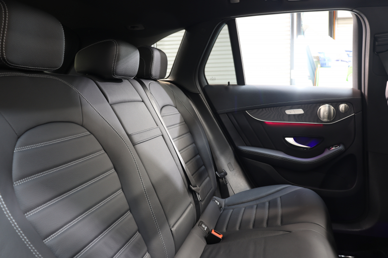 AMG GLC GLC43 4MATIC ﾚｻﾞｰｴｸｽｸﾙｰｼﾌﾞ&ﾚｰﾀﾞｰｾｰﾌﾃｨPKG　後期 ｷｰﾚｽｺﾞｰ 黒本革 ﾍﾞﾝﾁﾚｰﾀｰ ﾊﾟﾉﾗﾏSR ﾍｯﾄﾞｱｯﾌﾟD MBUXﾅﾋﾞTV BT音楽 ﾌﾞﾙﾒｽﾀｰ 360ｶﾒﾗ PTS LEDﾗｲﾄ ﾊﾝｽﾞﾌﾘｰA AMG専用装備&ﾁｭｰﾆﾝｸﾞ ｴｱｻｽ 9AT　2年保証