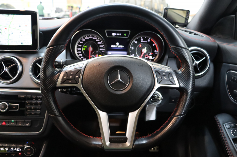 AMG CLAクラス CLA45 4MATIC AMGｴｸｽｸﾙｰｼﾌﾞ&ﾊﾞﾘｭｰ&ﾚｰﾀﾞｰｾｰﾌﾃｨPKG　黒本革 ﾊﾟﾉﾗﾏSR HDDﾅﾋﾞTV BT音楽 ﾊﾞｯｸｶﾒﾗ DSRC PTS ｷｾﾉﾝﾗｲﾄ AMG専用装備&ﾁｭｰﾆﾝｸﾞ ﾊﾟﾅﾒﾘｶｰﾅｸﾞﾘﾙ 7AT　2年保証