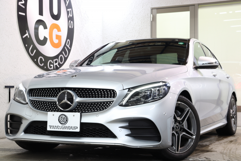 メルセデスベンツ Cクラス C220d AVG AMGﾗｲﾝ ﾚｻﾞｰｴｸｽｸﾙｰｼﾌﾞ&ﾚｰﾀﾞｰｾｰﾌﾃｨPKG　後期 ｷｰﾚｽｺﾞｰ 黒本革 ﾊﾟﾉﾗﾏSR ﾍｯﾄﾞｱｯﾌﾟD HDDﾅﾋﾞTV ｽﾏﾎ連携 ﾌﾞﾙﾒｽﾀｰ ﾊﾞｯｸｶﾒﾗ PTS LEDﾗｲﾄ ﾊﾝｽﾞﾌﾘｰA AMGｴｱﾛ&18AW ｴｱｻｽ 9AT　2年保証