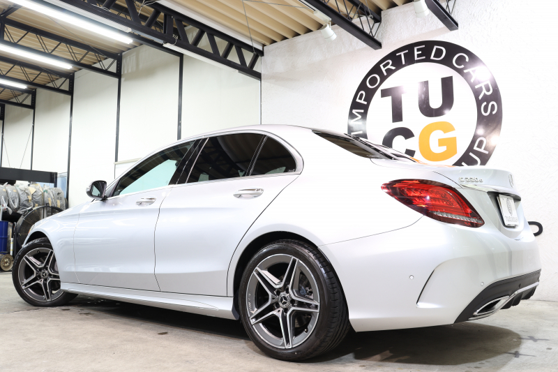 メルセデスベンツ Cクラス C220d AVG AMGﾗｲﾝ ﾚｻﾞｰｴｸｽｸﾙｰｼﾌﾞ&ﾚｰﾀﾞｰｾｰﾌﾃｨPKG　後期 ｷｰﾚｽｺﾞｰ 黒本革 ﾊﾟﾉﾗﾏSR ﾍｯﾄﾞｱｯﾌﾟD HDDﾅﾋﾞTV ｽﾏﾎ連携 ﾌﾞﾙﾒｽﾀｰ ﾊﾞｯｸｶﾒﾗ PTS LEDﾗｲﾄ ﾊﾝｽﾞﾌﾘｰA AMGｴｱﾛ&18AW ｴｱｻｽ 9AT　2年保証