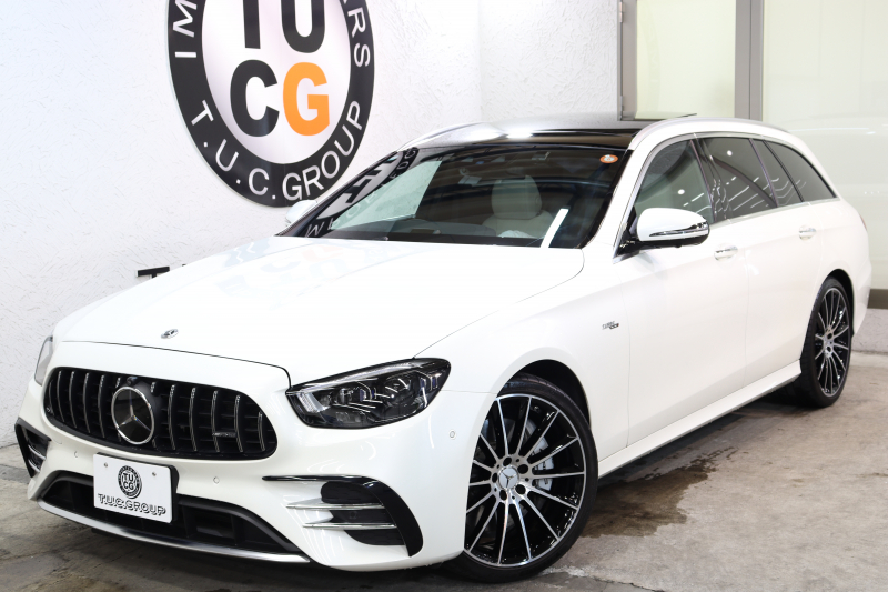AMG Eクラス E53ｽﾃｰｼｮﾝﾜｺﾞﾝ 4MATIC+ ｴｸｽｸﾙｰｼﾌﾞ&ﾚｰﾀﾞｰｾｰﾌﾃｨPKG　ISG搭載 後期 1ｵｰﾅｰ ﾍﾞｰｼﾞｭ本革 ﾍﾞﾝﾁﾚｰﾀｰ ﾊﾟﾉﾗﾏSR ﾍｯﾄﾞｱｯﾌﾟD MBUXﾅﾋﾞTV ｽﾏﾎ連携 ﾌﾞﾙﾒｽﾀｰ 360ｶﾒﾗ PTS LEDﾗｲﾄ 自動Rｹﾞｰﾄ AMG専用装備&ﾁｭｰﾆﾝｸﾞ ｸﾛｰｼﾞﾝｸﾞSP 9AT　2年保証