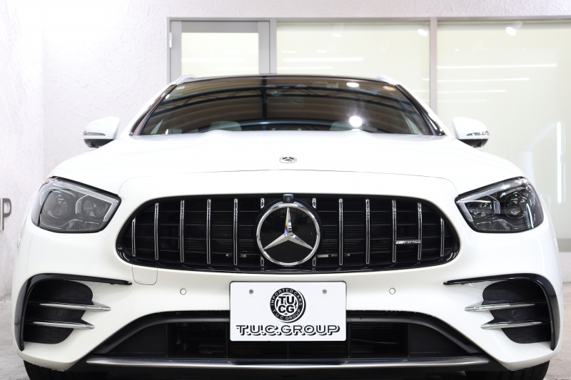 AMG Eクラス E53ｽﾃｰｼｮﾝﾜｺﾞﾝ 4MATIC+ ｴｸｽｸﾙｰｼﾌﾞ&ﾚｰﾀﾞｰｾｰﾌﾃｨPKG　ISG搭載 後期 1ｵｰﾅｰ ﾍﾞｰｼﾞｭ本革 ﾍﾞﾝﾁﾚｰﾀｰ ﾊﾟﾉﾗﾏSR ﾍｯﾄﾞｱｯﾌﾟD MBUXﾅﾋﾞTV ｽﾏﾎ連携 ﾌﾞﾙﾒｽﾀｰ 360ｶﾒﾗ PTS LEDﾗｲﾄ 自動Rｹﾞｰﾄ AMG専用装備&ﾁｭｰﾆﾝｸﾞ ｸﾛｰｼﾞﾝｸﾞSP 9AT　2年保証
