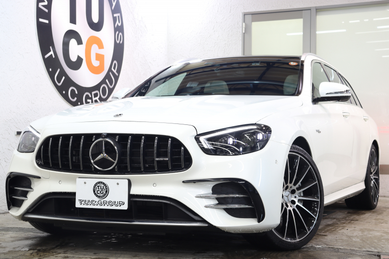 AMG Eクラス E53ｽﾃｰｼｮﾝﾜｺﾞﾝ 4MATIC+ ｴｸｽｸﾙｰｼﾌﾞ&ﾚｰﾀﾞｰｾｰﾌﾃｨPKG　ISG搭載 後期 1ｵｰﾅｰ ﾍﾞｰｼﾞｭ本革 ﾍﾞﾝﾁﾚｰﾀｰ ﾊﾟﾉﾗﾏSR ﾍｯﾄﾞｱｯﾌﾟD MBUXﾅﾋﾞTV ｽﾏﾎ連携 ﾌﾞﾙﾒｽﾀｰ 360ｶﾒﾗ PTS LEDﾗｲﾄ 自動Rｹﾞｰﾄ AMG専用装備&ﾁｭｰﾆﾝｸﾞ ｸﾛｰｼﾞﾝｸﾞSP 9AT　2年保証