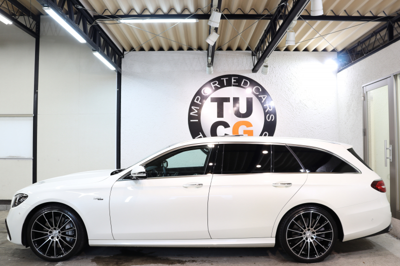 AMG Eクラス E53ｽﾃｰｼｮﾝﾜｺﾞﾝ 4MATIC+ ｴｸｽｸﾙｰｼﾌﾞ&ﾚｰﾀﾞｰｾｰﾌﾃｨPKG　ISG搭載 後期 1ｵｰﾅｰ ﾍﾞｰｼﾞｭ本革 ﾍﾞﾝﾁﾚｰﾀｰ ﾊﾟﾉﾗﾏSR ﾍｯﾄﾞｱｯﾌﾟD MBUXﾅﾋﾞTV ｽﾏﾎ連携 ﾌﾞﾙﾒｽﾀｰ 360ｶﾒﾗ PTS LEDﾗｲﾄ 自動Rｹﾞｰﾄ AMG専用装備&ﾁｭｰﾆﾝｸﾞ ｸﾛｰｼﾞﾝｸﾞSP 9AT　2年保証