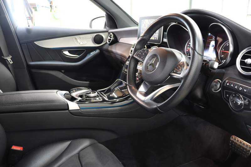 メルセデスベンツ GLC GLC220d 4MATIC ｽﾎﾟｰﾂ ﾚｰﾀﾞｰｾｰﾌﾃｨPKG　ｷｰﾚｽｺﾞｰ ﾌﾞﾗｯｸﾚｻﾞｰDINAMICAｼｰﾄ ｼｰﾄﾋｰﾀｰ ﾍｯﾄﾞｱｯﾌﾟD HDDﾅﾋﾞTV BT音楽 360ｶﾒﾗ PTS LEDﾗｲﾄ ﾊﾝｽﾞﾌﾘｰA AMGｴｱﾛ&19AW ﾀﾞｲﾅﾐｯｸS 9AT　2年保証