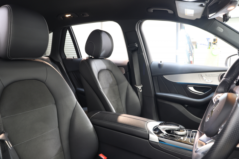 メルセデスベンツ GLC GLC220d 4MATIC ｽﾎﾟｰﾂ ﾚｰﾀﾞｰｾｰﾌﾃｨPKG　ｷｰﾚｽｺﾞｰ ﾌﾞﾗｯｸﾚｻﾞｰDINAMICAｼｰﾄ ｼｰﾄﾋｰﾀｰ ﾍｯﾄﾞｱｯﾌﾟD HDDﾅﾋﾞTV BT音楽 360ｶﾒﾗ PTS LEDﾗｲﾄ ﾊﾝｽﾞﾌﾘｰA AMGｴｱﾛ&19AW ﾀﾞｲﾅﾐｯｸS 9AT　2年保証