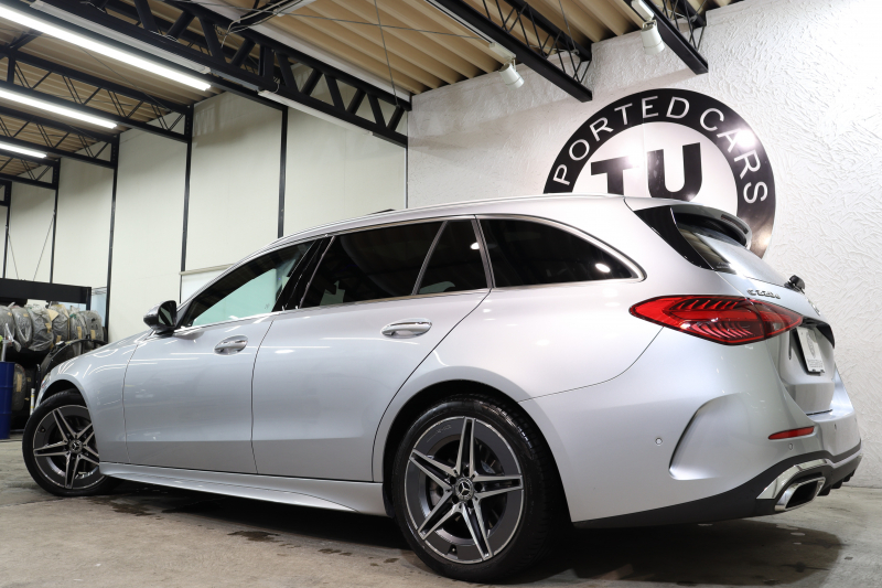 メルセデスベンツ Cクラス C220d ｽﾃｰｼｮﾝﾜｺﾞﾝ AVG AMGﾗｲﾝ ﾚｻﾞｰｴｸｽｸﾙｰｼﾌﾞ&ﾍﾞｰｼｯｸ&ﾚｰﾀﾞｰｾｰﾌﾃｨPKG　ISG搭載 1ｵｰﾅｰ ｷｰﾚｽｺﾞｰ 黒本革 ﾊﾟﾉﾗﾏSR ﾍｯﾄﾞｱｯﾌﾟD MBUXﾅﾋﾞTV ｽﾏﾎ連携 360ｶﾒﾗ PTS LEDﾗｲﾄ 自動Rｹﾞｰﾄ AMGｴｱﾛ&18AW 9AT　2年保証