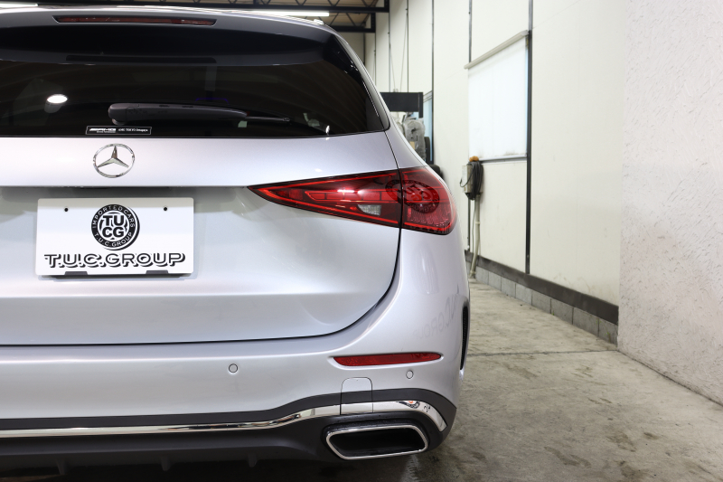 メルセデスベンツ Cクラス C220d ｽﾃｰｼｮﾝﾜｺﾞﾝ AVG AMGﾗｲﾝ ﾚｻﾞｰｴｸｽｸﾙｰｼﾌﾞ&ﾍﾞｰｼｯｸ&ﾚｰﾀﾞｰｾｰﾌﾃｨPKG　ISG搭載 1ｵｰﾅｰ ｷｰﾚｽｺﾞｰ 黒本革 ﾊﾟﾉﾗﾏSR ﾍｯﾄﾞｱｯﾌﾟD MBUXﾅﾋﾞTV ｽﾏﾎ連携 360ｶﾒﾗ PTS LEDﾗｲﾄ 自動Rｹﾞｰﾄ AMGｴｱﾛ&18AW 9AT　2年保証