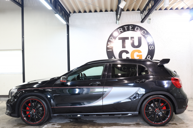 AMG GLA GLA45 4MATIC ｴﾃﾞｨｼｮﾝ1 ﾚｰﾀﾞｰｾｰﾌﾃｨPKG　300台限定車 黒本革 HDDﾅﾋﾞTV ﾊﾞｯｸｶﾒﾗ PTS ｷｾﾉﾝﾗｲﾄ 自動Rｹﾞｰﾄ AMG専用装備&ﾁｭｰﾆﾝｸﾞ 専用ｴｱﾛ&ﾃﾞｶｰﾙ 7AT　2年保証