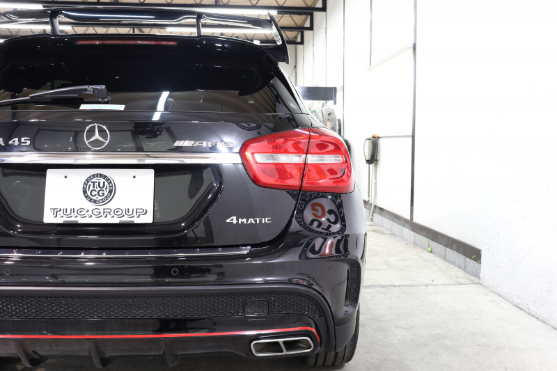 AMG GLA GLA45 4MATIC ｴﾃﾞｨｼｮﾝ1 ﾚｰﾀﾞｰｾｰﾌﾃｨPKG　300台限定車 専用黒本革 HDDﾅﾋﾞTV ﾊﾞｯｸｶﾒﾗ PTS ｷｾﾉﾝﾗｲﾄ 自動Rｹﾞｰﾄ AMG専用装備&ﾁｭｰﾆﾝｸﾞ 専用ｴｱﾛ&ﾃﾞｶｰﾙ 7AT　2年保証