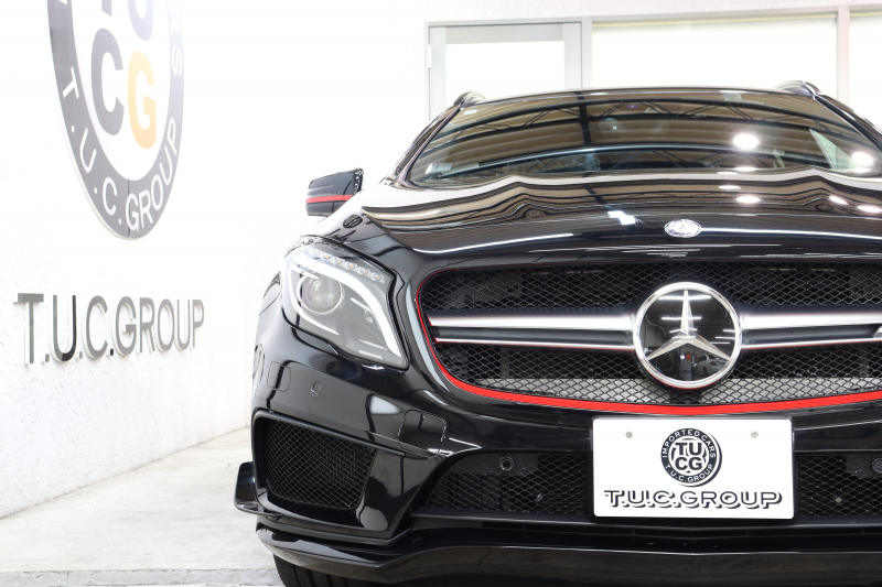 AMG GLA GLA45 4MATIC ｴﾃﾞｨｼｮﾝ1 ﾚｰﾀﾞｰｾｰﾌﾃｨPKG　300台限定車 専用黒本革 HDDﾅﾋﾞTV ﾊﾞｯｸｶﾒﾗ PTS ｷｾﾉﾝﾗｲﾄ 自動Rｹﾞｰﾄ AMG専用装備&ﾁｭｰﾆﾝｸﾞ 専用ｴｱﾛ&ﾃﾞｶｰﾙ 7AT　2年保証