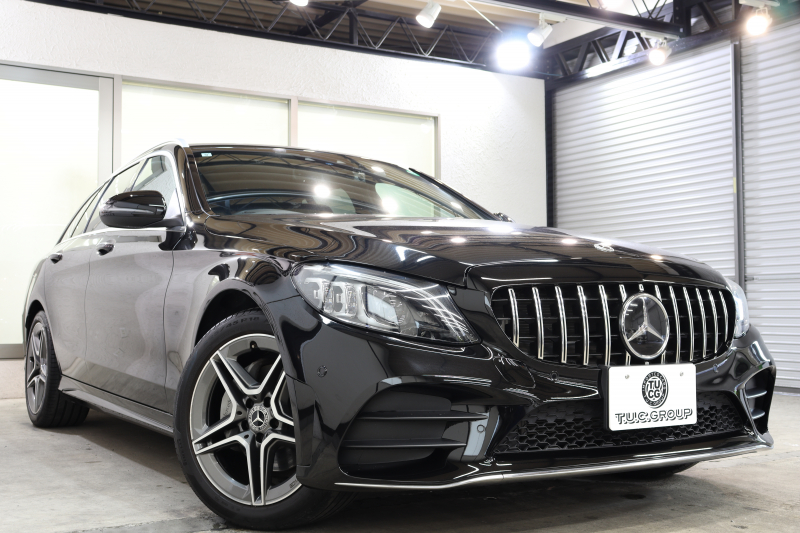 メルセデスベンツ Cクラス C200ｽﾃｰｼｮﾝﾜｺﾞﾝ 4MATIC AVG AMGﾗｲﾝ ﾚｰﾀﾞｰｾｰﾌﾃｨPKG　BSG搭載 後期 ｷｰﾚｽｺﾞｰ 黒革 HDDﾅﾋﾞTV ｽﾏﾎ連携 ﾊﾞｯｸｶﾒﾗ PTS LEDﾗｲﾄ 自動Rｹﾞｰﾄ AMGｴｱﾛ&18AW ﾀﾞｲﾅﾐｯｸS ｴｱｻｽ 9AT　2年保証