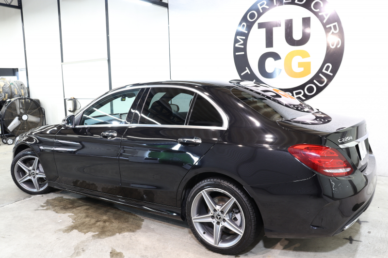 メルセデスベンツ Cクラス C220d ﾛｰﾚｳｽｴﾃﾞｨｼｮﾝ ﾚｰﾀﾞｰｾｰﾌﾃｨPKG　特別仕様車 ｷｰﾚｽｺﾞｰ 黒革 ｼｰﾄﾋｰﾀｰ HDDﾅﾋﾞTV BT音楽 ﾊﾞｯｸｶﾒﾗ PTS LEDﾗｲﾄ AMGｴｱﾛ&18AW ﾀﾞｲﾅﾐｯｸS ｴｱｻｽ 9AT　2年保証