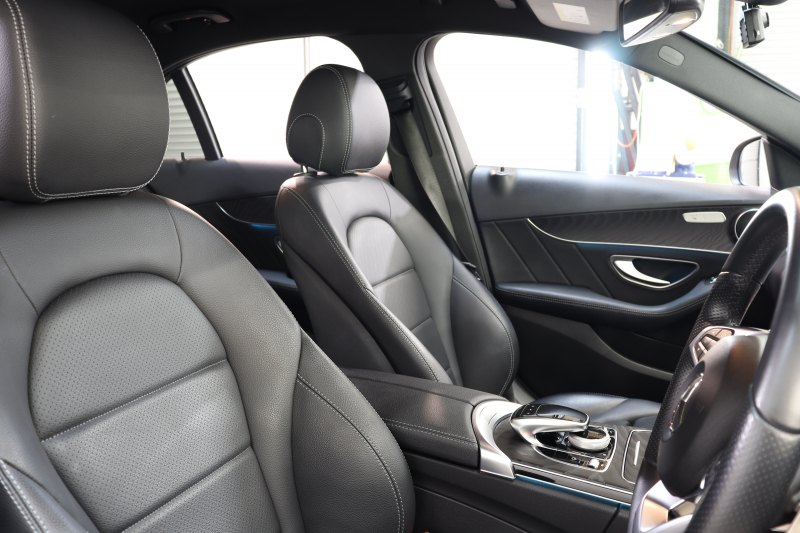 メルセデスベンツ Cクラス C220d ﾛｰﾚｳｽｴﾃﾞｨｼｮﾝ ﾚｰﾀﾞｰｾｰﾌﾃｨPKG　特別仕様車 ｷｰﾚｽｺﾞｰ 黒革 ｼｰﾄﾋｰﾀｰ HDDﾅﾋﾞTV BT音楽 ﾊﾞｯｸｶﾒﾗ PTS LEDﾗｲﾄ AMGｴｱﾛ&18AW ﾀﾞｲﾅﾐｯｸS ｴｱｻｽ 9AT　2年保証