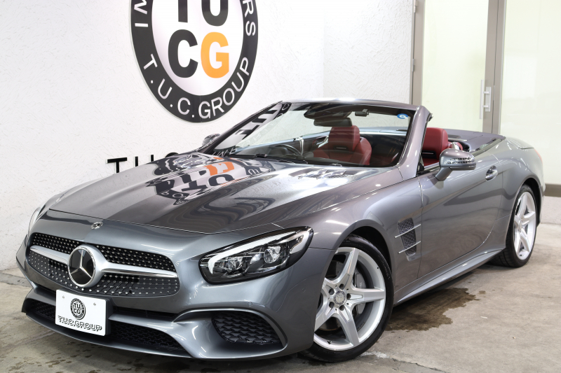 メルセデスベンツ SLクラス SL400 ﾚｰﾀﾞｰｾｰﾌﾃｨPKG　後期 ｷｰﾚｽｺﾞｰ 赤本革 ﾍﾞﾝﾁﾚｰﾀｰ ｴｱｽｶｰﾌ ｶﾞﾗｽR HDDﾅﾋﾞTV ｽﾏﾎ連携 ﾊﾞｯｸｶﾒﾗ PTS LEDﾗｲﾄ ﾊﾝｽﾞﾌﾘｰA AMGｴｱﾛ&19AW ABCｻｽ ﾄﾞﾗﾌﾄｽﾄｯﾌﾟ 9AT 希少色ｾﾚﾅｲﾄｸﾞﾚｰ　2年保証