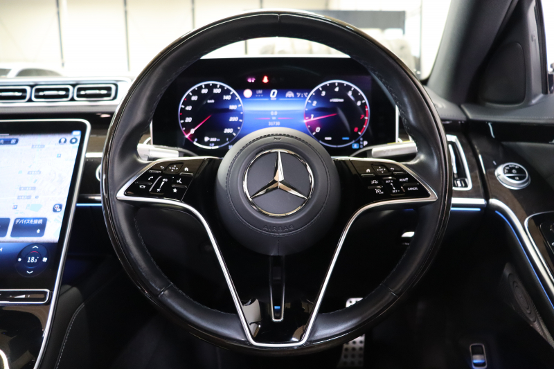 メルセデスベンツ Sクラス S500 4MATIC AMGﾗｲﾝ ﾚｻﾞｰｴｸｽｸﾙｰｼﾌﾞ&ﾍﾞｰｼｯｸ&ﾚｰﾀﾞｰｾｰﾌﾃｨPKG　ISG搭載 ｷｰﾚｽｺﾞｰ 黒本革 ﾍﾞﾝﾁﾚｰﾀｰ ﾊﾟﾉﾗﾏSR ﾍｯﾄﾞｱｯﾌﾟD MBUXﾅﾋﾞTV ｽﾏﾎ連携 ﾌﾞﾙﾒｽﾀｰ 360ｶﾒﾗ PTS LEDﾗｲﾄ ﾊﾝｽﾞﾌﾘｰA AMGｴｱﾛ&20AW ﾜｲﾔﾚｽ充電 9AT　2年保証