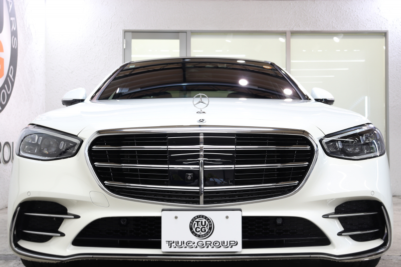 メルセデスベンツ Sクラス S500 4MATIC AMGﾗｲﾝ ﾚｻﾞｰｴｸｽｸﾙｰｼﾌﾞ&ﾍﾞｰｼｯｸ&ﾚｰﾀﾞｰｾｰﾌﾃｨPKG　ISG搭載 ｷｰﾚｽｺﾞｰ 黒本革 ﾍﾞﾝﾁﾚｰﾀｰ ﾊﾟﾉﾗﾏSR ﾍｯﾄﾞｱｯﾌﾟD MBUXﾅﾋﾞTV ｽﾏﾎ連携 ﾌﾞﾙﾒｽﾀｰ 360ｶﾒﾗ PTS LEDﾗｲﾄ ﾊﾝｽﾞﾌﾘｰA AMGｴｱﾛ&20AW ﾜｲﾔﾚｽ充電 9AT　2年保証