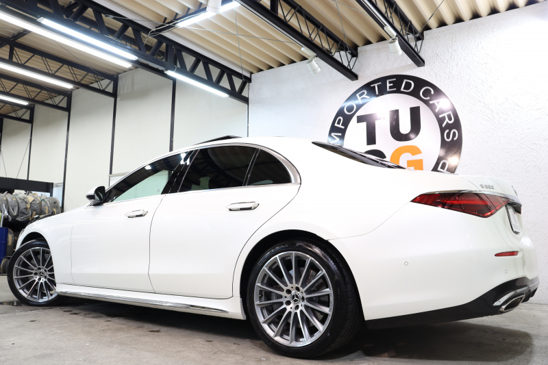 メルセデスベンツ Sクラス S500 4MATIC AMGﾗｲﾝ ﾚｻﾞｰｴｸｽｸﾙｰｼﾌﾞ&ﾍﾞｰｼｯｸ&ﾚｰﾀﾞｰｾｰﾌﾃｨPKG　ISG搭載 ｷｰﾚｽｺﾞｰ 黒本革 ﾍﾞﾝﾁﾚｰﾀｰ ﾊﾟﾉﾗﾏSR ﾍｯﾄﾞｱｯﾌﾟD MBUXﾅﾋﾞTV ｽﾏﾎ連携 ﾌﾞﾙﾒｽﾀｰ 360ｶﾒﾗ PTS LEDﾗｲﾄ ﾊﾝｽﾞﾌﾘｰA AMGｴｱﾛ&20AW ﾜｲﾔﾚｽ充電 9AT　2年保証