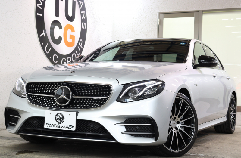 AMG Eクラス E43 4MATIC ｴｸｽｸﾙｰｼﾌﾞ&ﾚｰﾀﾞｰｾｰﾌﾃｨPKG　ｷｰﾚｽｺﾞｰ 黒本革 ﾍﾞﾝﾁﾚｰﾀｰ ﾊﾟﾉﾗﾏSR ﾍｯﾄﾞｱｯﾌﾟD HDDﾅﾋﾞTV ｽﾏﾎ連携 ﾌﾞﾙﾒｽﾀｰ 360ｶﾒﾗ PTS LEDﾗｲﾄ ﾊﾝｽﾞﾌﾘｰA AMG専用装備&ﾁｭｰﾆﾝｸﾞ 9AT　2年保証