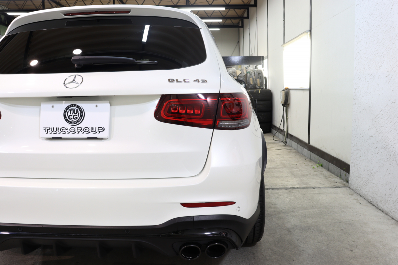 AMG GLC GLC43 4MATIC ﾚｻﾞｰｴｸｽｸﾙｰｼﾌﾞ&ﾚｰﾀﾞｰｾｰﾌﾃｨPKG　後期 MEｺﾈｸﾄ ｷｰﾚｽｺﾞｰ 黒本革 ﾍﾞﾝﾁﾚｰﾀｰ ﾊﾟﾉﾗﾏSR ﾍｯﾄﾞｱｯﾌﾟD MBUXﾅﾋﾞTV BT音楽 ﾌﾞﾙﾒｽﾀｰ 360ｶﾒﾗ PTS LEDﾗｲﾄ ﾊﾝｽﾞﾌﾘｰA AMG専用装備&ﾁｭｰﾆﾝｸﾞ ｴｱｻｽ 9AT　2年保証