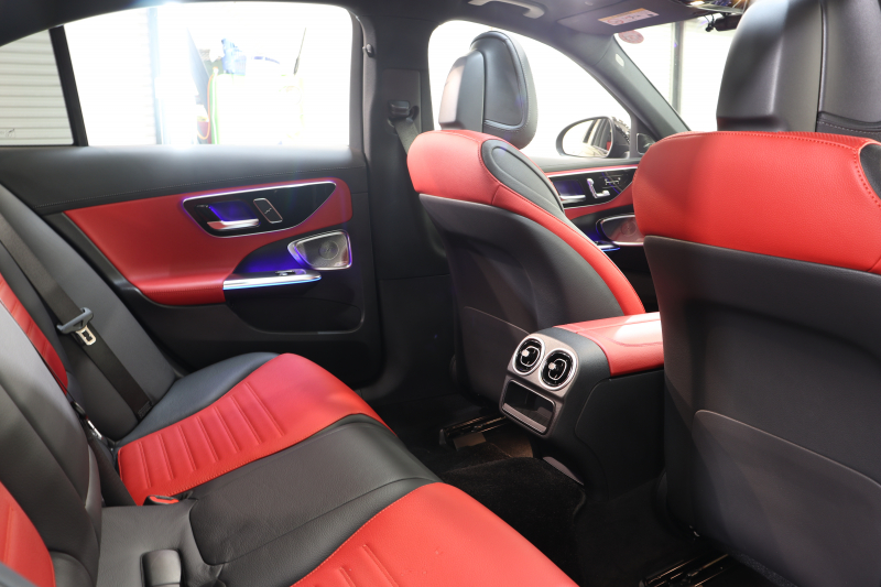 AMG Cクラス C43 4MATIC ﾚｰﾀﾞｰｾｰﾌﾃｨPKG　BSG搭載 黒本革 ﾍﾞﾝﾁﾚｰﾀｰ ﾊﾟﾉﾗﾏSR ﾍｯﾄﾞｱｯﾌﾟD MBUXﾅﾋﾞTV&ARﾅﾋﾞ ｽﾏﾎ連携 ﾌﾞﾙﾒｽﾀｰ 360ｶﾒﾗ PTS LEDﾗｲﾄ 自動ﾄﾗﾝｸ AMG専用装備&ﾁｭｰﾆﾝｸﾞ 9AT　2年保証