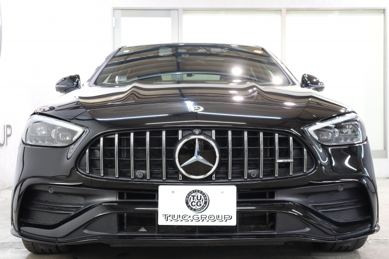 AMG Cクラス C43 4MATIC ﾚｰﾀﾞｰｾｰﾌﾃｨPKG　BSG搭載 黒本革 ﾍﾞﾝﾁﾚｰﾀｰ ﾊﾟﾉﾗﾏSR ﾍｯﾄﾞｱｯﾌﾟD MBUXﾅﾋﾞTV&ARﾅﾋﾞ ｽﾏﾎ連携 ﾌﾞﾙﾒｽﾀｰ 360ｶﾒﾗ PTS LEDﾗｲﾄ 自動ﾄﾗﾝｸ AMG専用装備&ﾁｭｰﾆﾝｸﾞ 9AT　2年保証